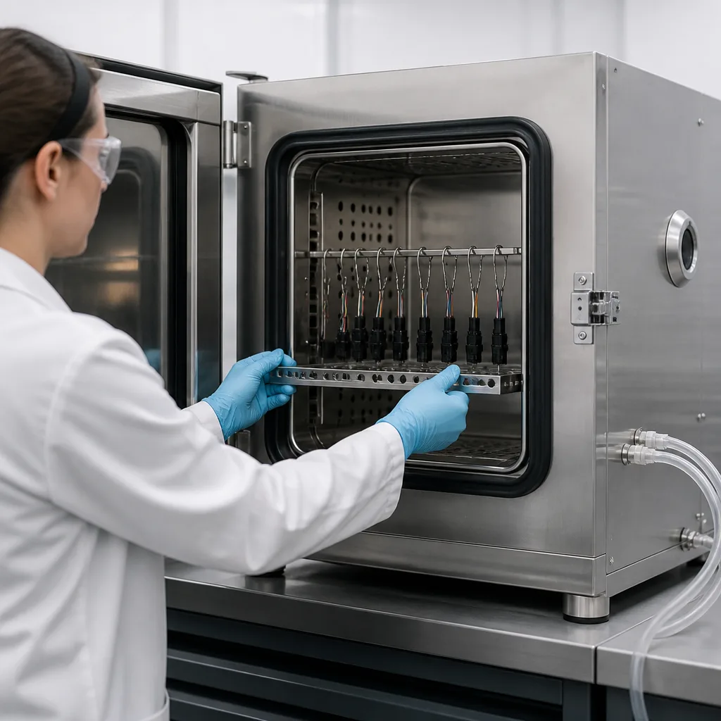 EIA-364-14B Elektrik Bağlantı Elemanları için Ozon Maruziyeti Test Prosedürü