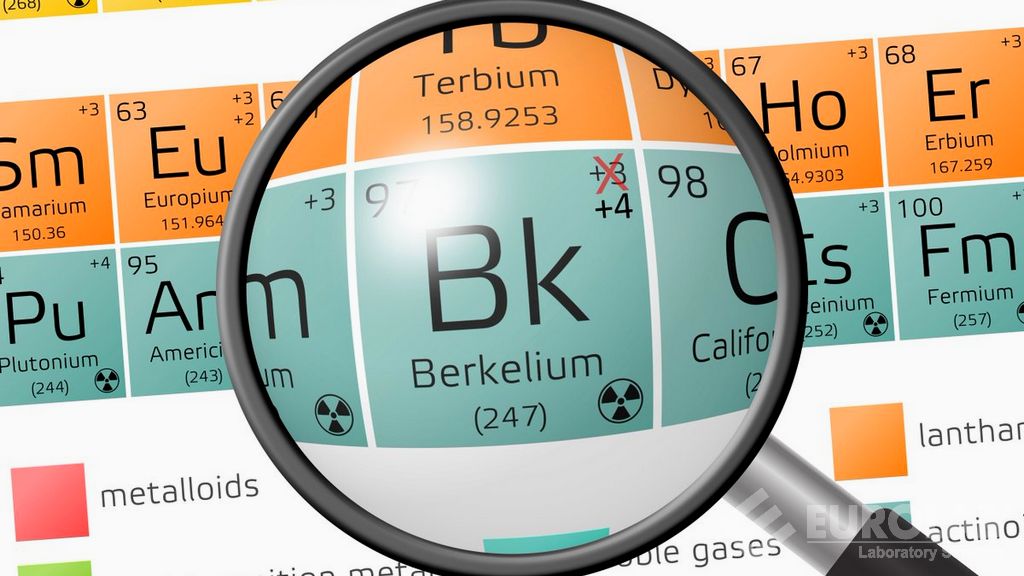 Elementarna analiza - Berkelium (Bk)