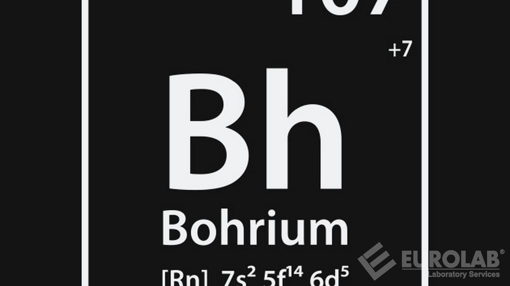 Elementarna analiza - bohrium (Bh)