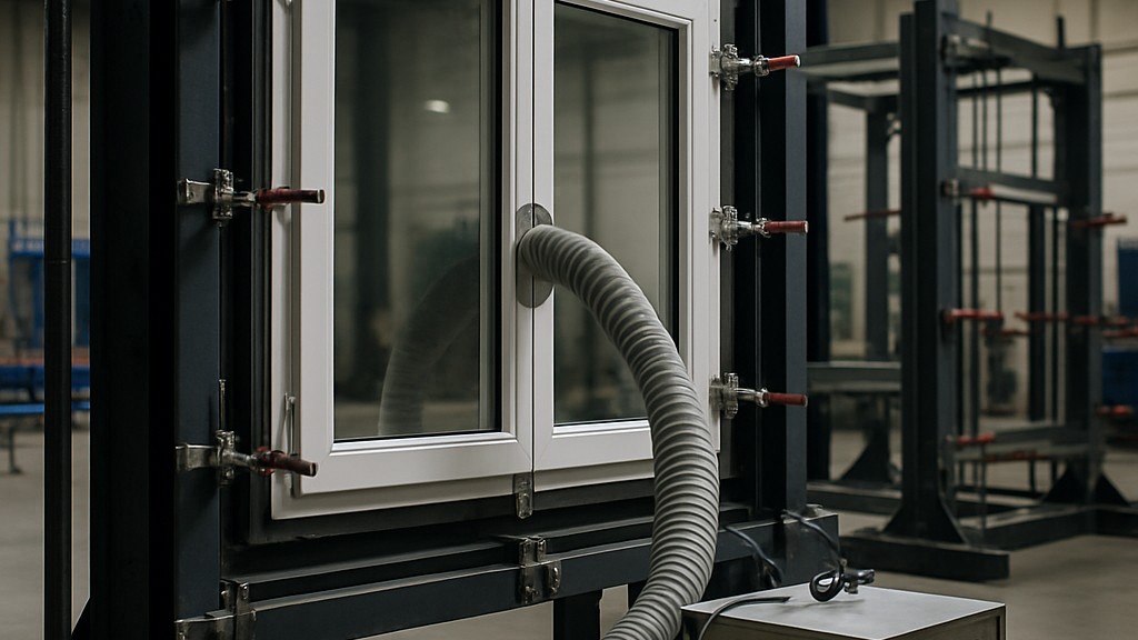 EN 1026 Pencereler ve Kapılar - Hava Geçirgenliği - Test Yöntemi
