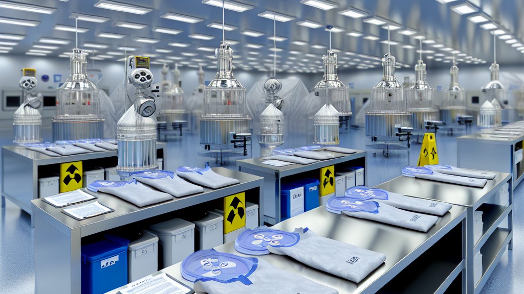 EN 1073 Protekta Vestaĵo Kontraŭ Solidaj Aerpartikloj Inkluzive de Radioaktiva Poluado