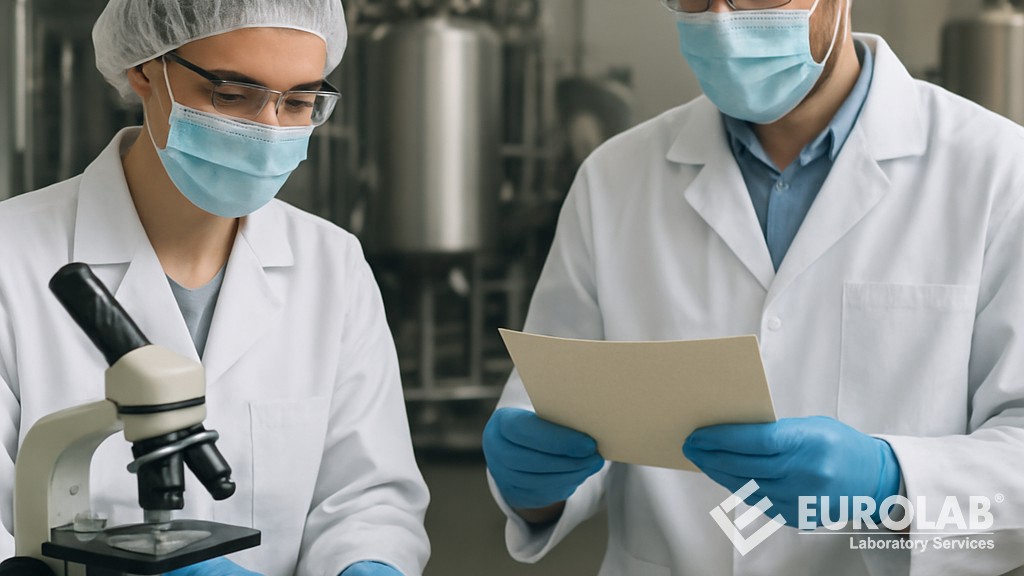 EN 1104 Gıda Maddeleriyle Temas Etmesi Amaçlanan Kağıt ve Karton - Antimikrobiyal Bileşenlerin Transferinin Belirlenmesi