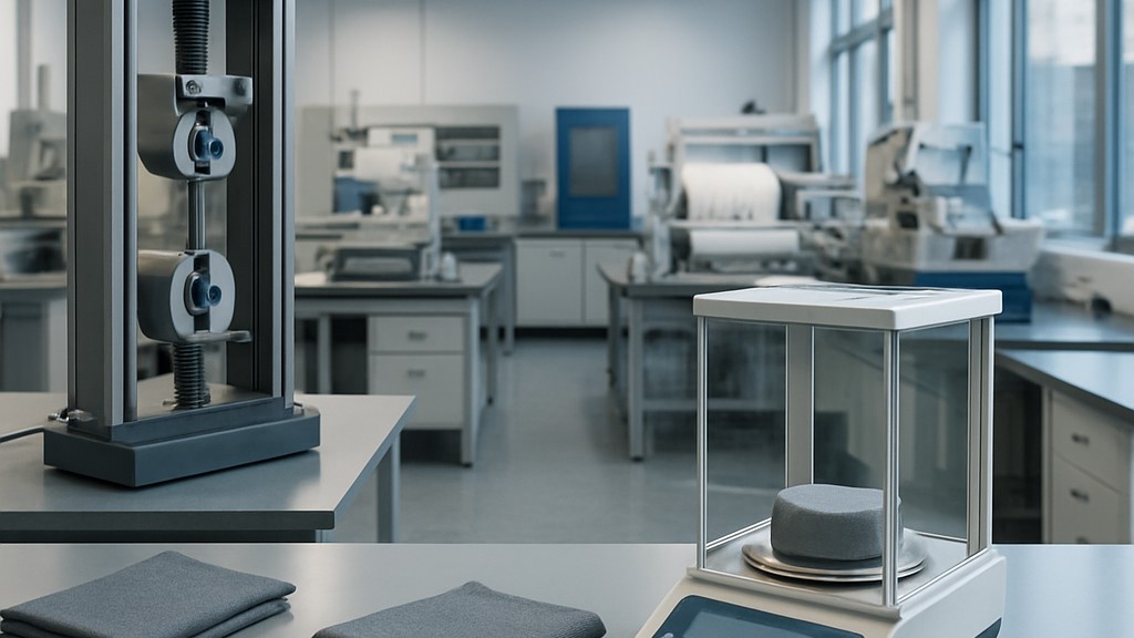 EN 12127 Tekstil - Kumaşlar - Küçük Numuneler Kullanılarak Birim Alan Başına Kütle Tayini