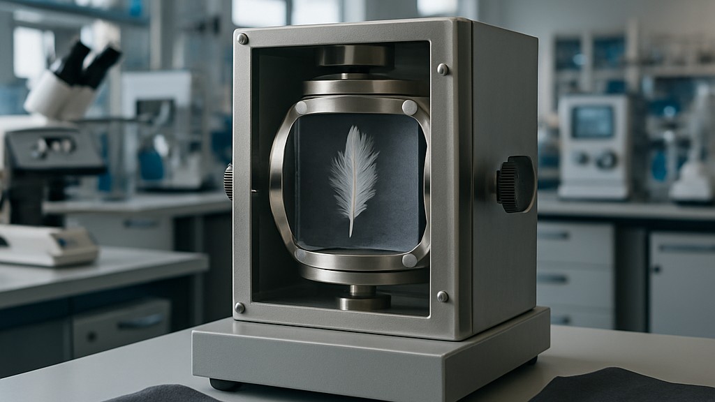 EN 12132 Tüy ve Kuş Tüyü - Kumaşların Tüy Geçirmezlik Özelliklerini Test Etme Yöntemleri