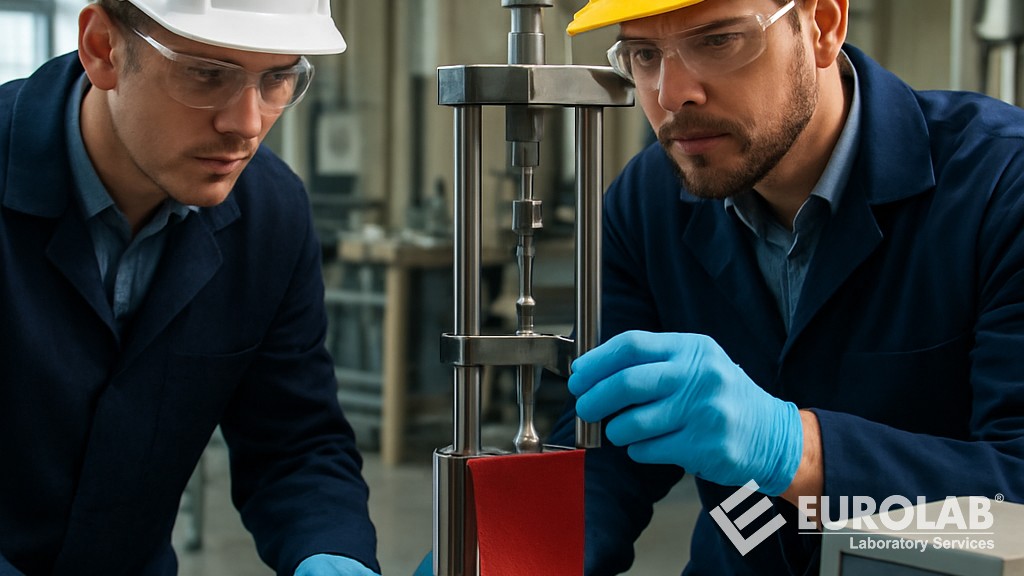 EN 12332-1 Kauçuk veya Plastik Kaplı Kumaşlar - Patlama Dayanımının Belirlenmesi - Bölüm 1: Çelik Bilye Yöntemi