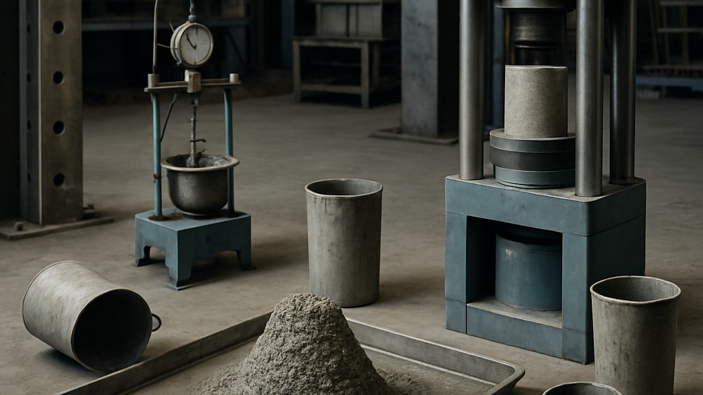 EN 12350 Taze Betonun Test Edilmesi