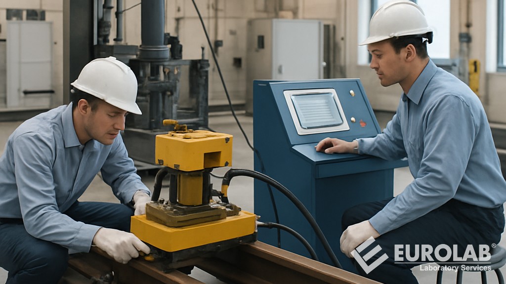 EN 13146 Demiryolu Uygulamaları - Ray - Bağlantı Sistemleri için Test Yöntemleri