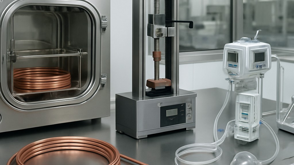 EN 13348 Bakır ve Bakır Alaşımları - Tıbbi Gazlar veya Vakum için Dikişsiz, Yuvarlak Bakır Borular