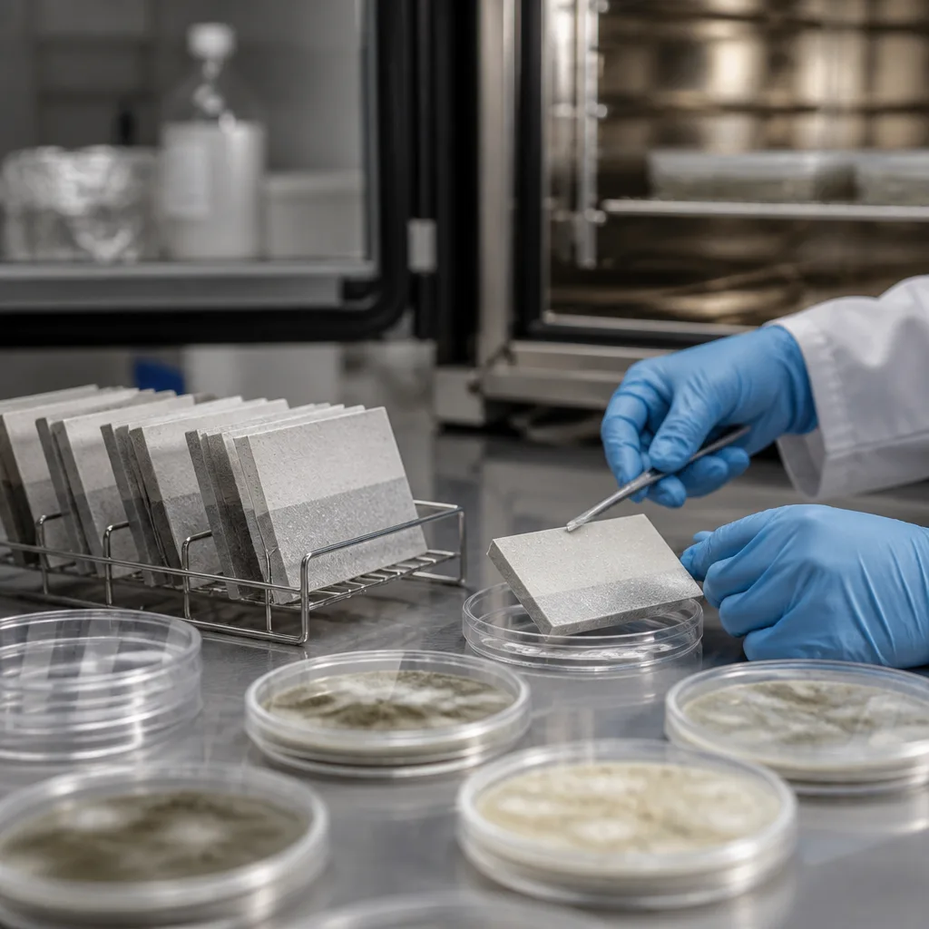 EN 15457 Essai d'efficacité des films protecteurs utilisés dans les revêtements contre les champignons EN 15457 Essai d'efficacité des films protecteurs utilisés dans les revêtements contre les champignons