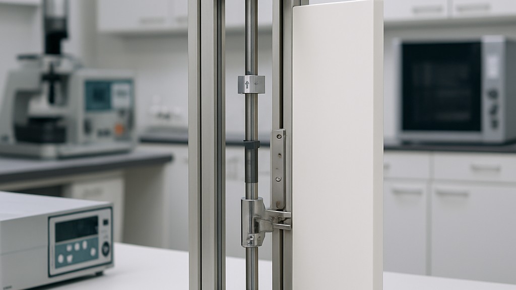 EN 15570 Resistenza e durata delle cerniere e dei loro componenti - Cerniere che ruotano attorno a un asse verticale EN 15570 Resistenza e durata delle cerniere e dei loro componenti - Cerniere che ruotano attorno a un asse verticale