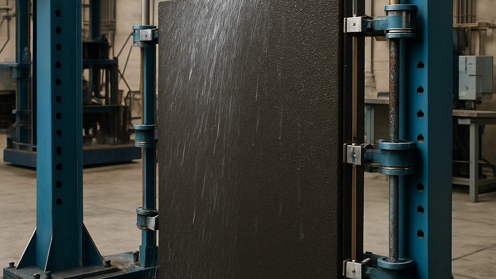 EN 15816 Su Yalıtımı için Polimer Modifiye Bitümlü Kalın Kaplamalar - Yağmura Dayanıklılık