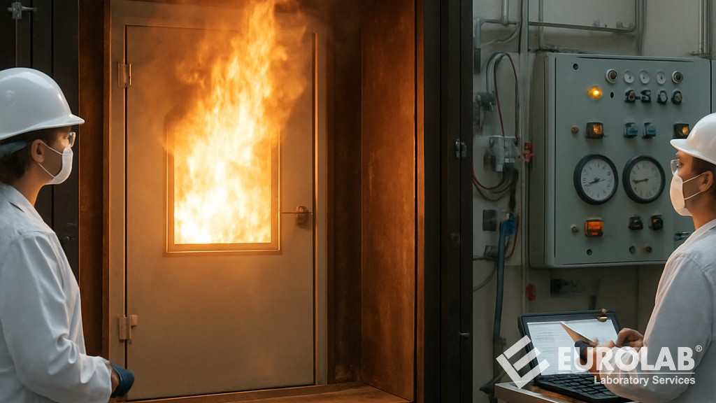 EN 1634 EN Kapı ve Panjur Sistemleri, Açılabilir Pencereler ve Yapı Donanım Elemanları için Yangına Dayanıklılık ve Duman Kontrolü Testleri