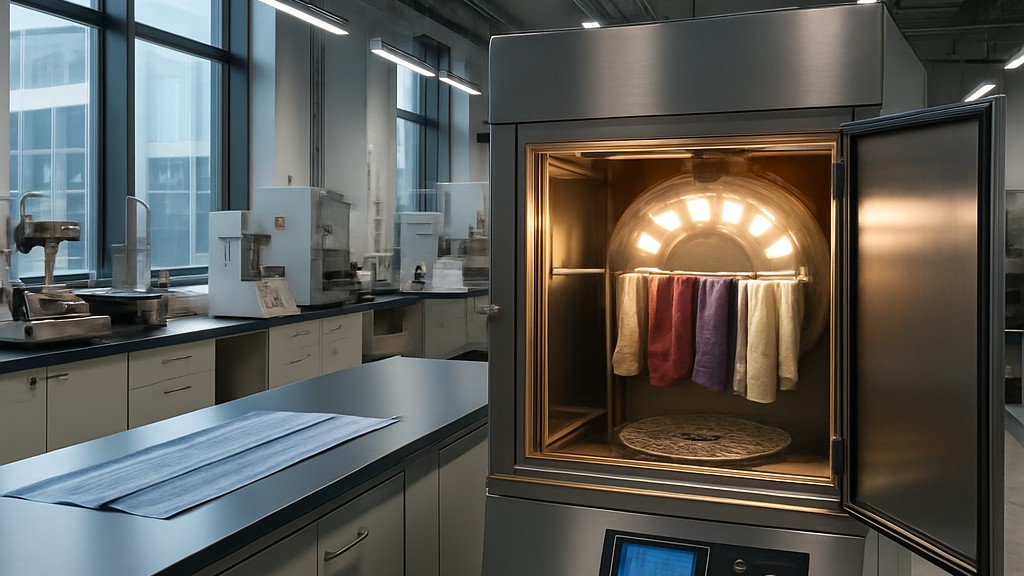 EN ISO 105-B02 Tekstiller - Renk Haslığı Testleri - Bölüm B02: Yapay Işığa Karşı Renk Haslığı: Ksenon Ark Solma Lambası Testi