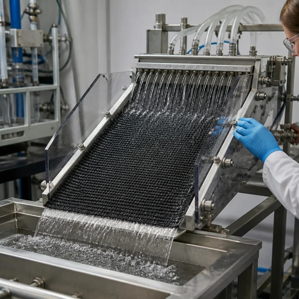 EN ISO 12958 Jeotekstil ve Jeotekstil ile İlgili Ürünler - Yüzey Düzlemlerinde Su Akış Kapasitesinin Belirlenmesi