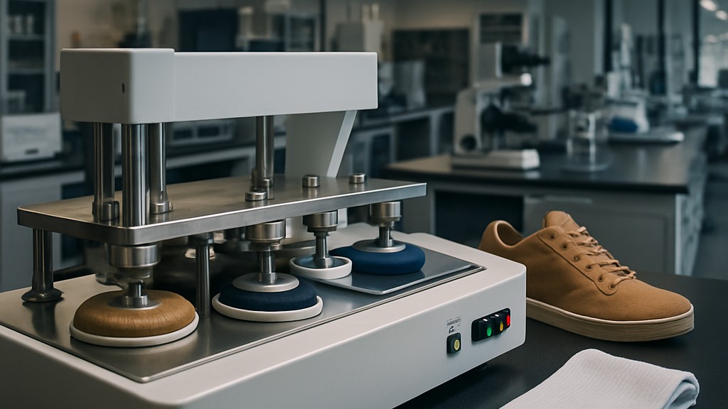 EN ISO 17700 Calzado - Prueba de solidez del color al roce y al desgaste para componentes superiores y plantillas