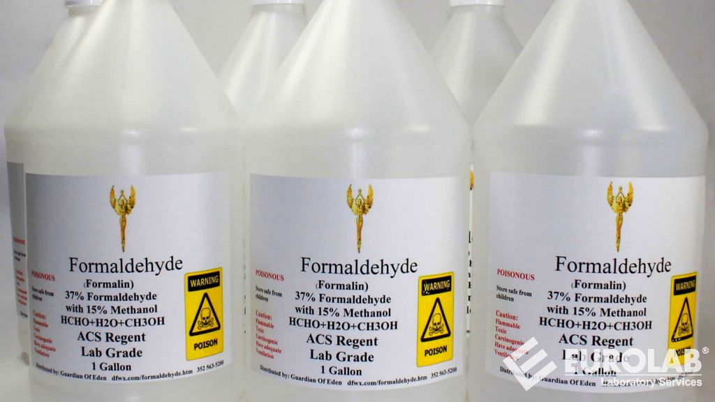 Analyse du formaldéhyde et du glutaraldéhyde