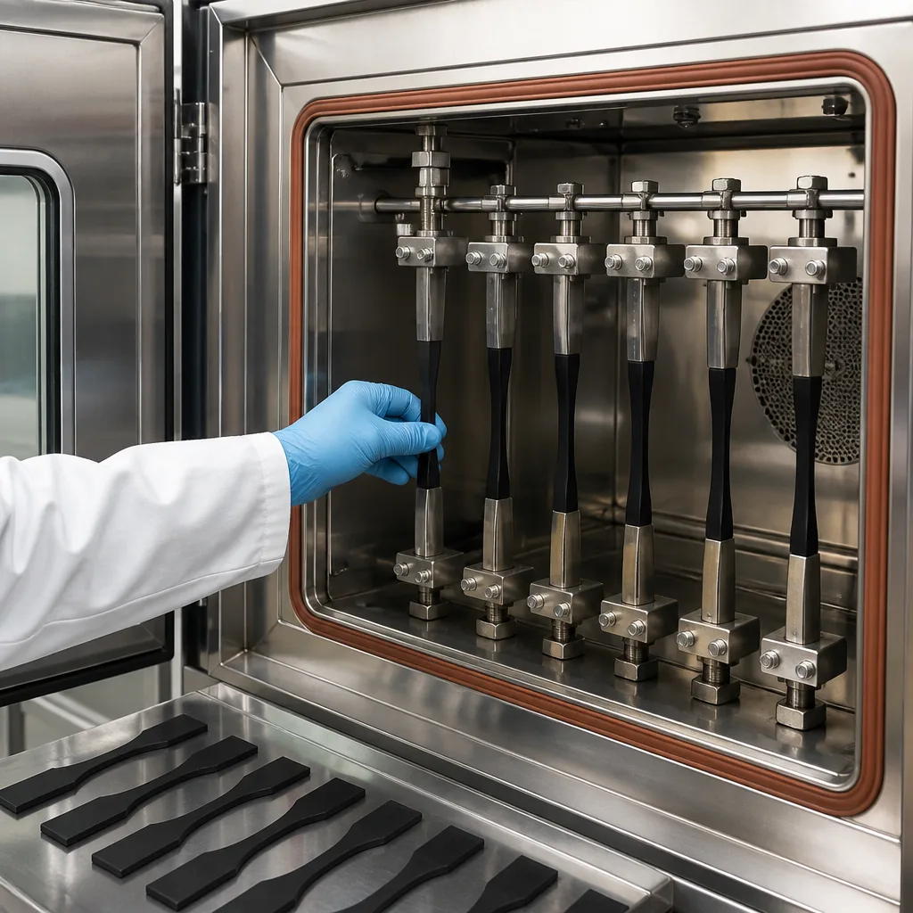 GM 4486P Elastomer Bileşiklerinin Ozon Direnci Testi