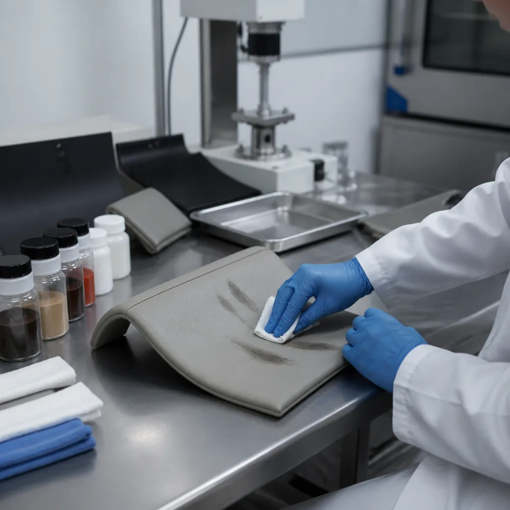 GM 9126P Otomotiv Tekstil ve Plastik Malzemelerinin Temizlenebilirlik Testi
