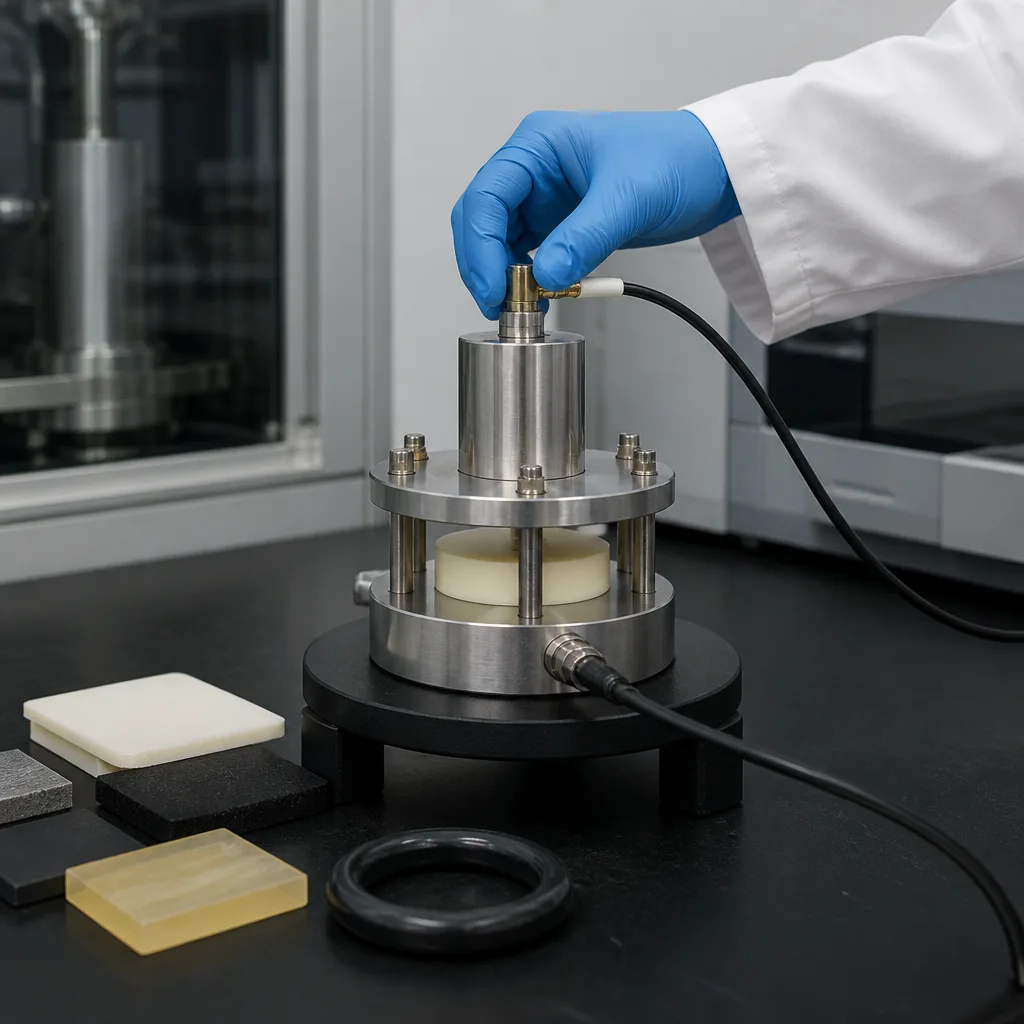 GMW 14711 Elastomerlerin, Plastiklerin ve Yapıştırıcıların Özgül Hacim Direncinin Belirlenmesi