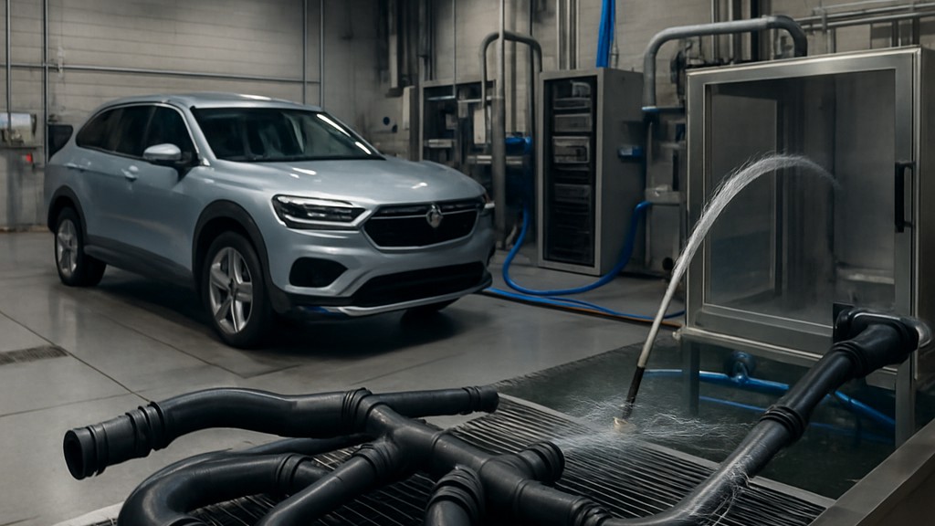 GMW 18152 Su/ Soğutma Uygulamaları için Plastik Tesisat - Hortum Yapımı ve Derz Doğrulama Testi