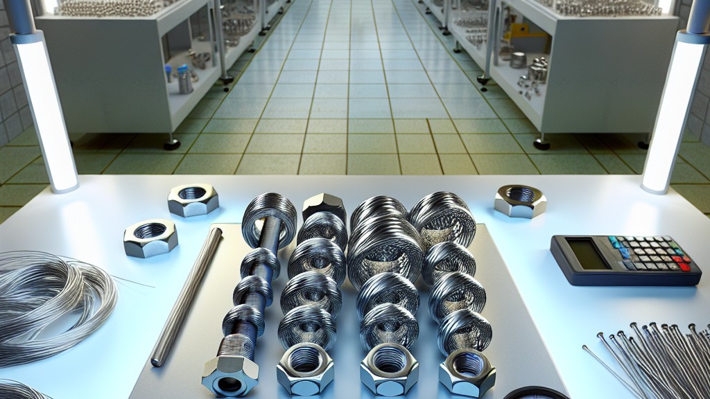 Hyundai Kia MS124-24 Cıvata ve Somunlar İçin Çelik Tellerin ve Parçaların Kalitesi