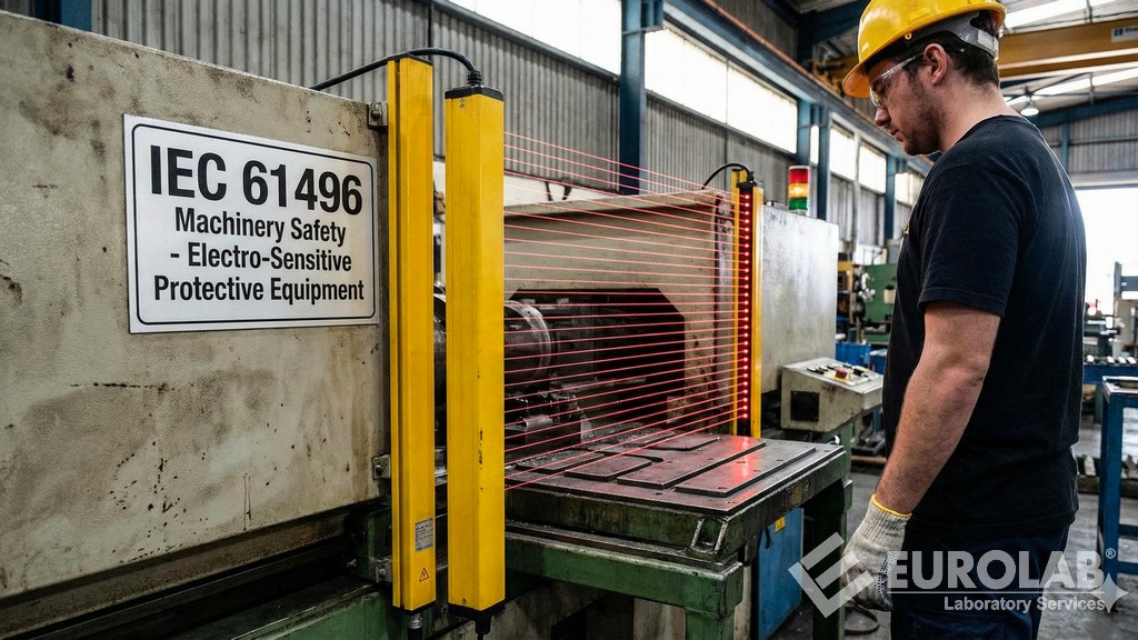 IEC 61496 Makine Güvenliği - Elektro-Duyarlı Koruyucu Ekipman