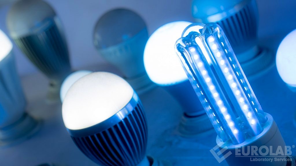 Tests d'éclairage, de luminaires et de LED