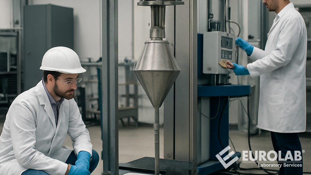 ISO 13433 Jeosentetikler - Dinamik Delme Testi (Koni Düşürme Testi)