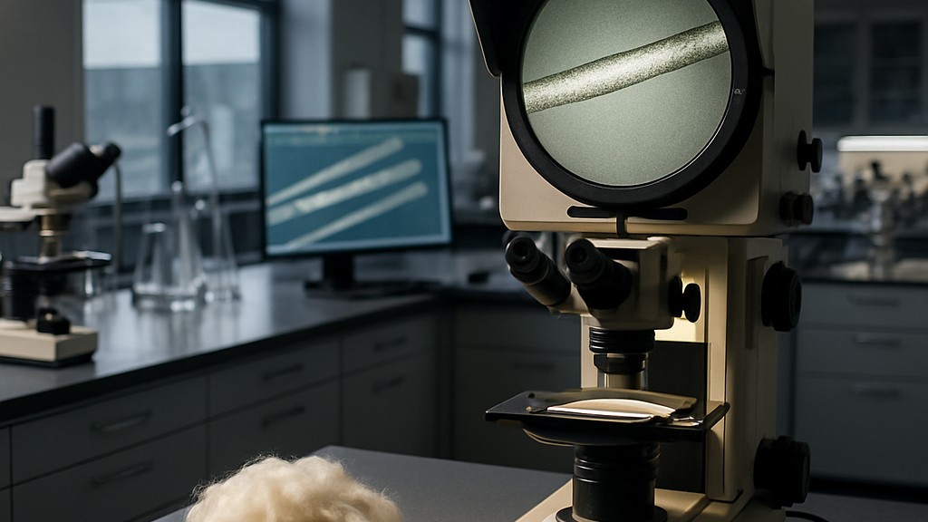 ISO 137 Lana - Determinación del diámetro de la fibra - Método de microscopio de proyección