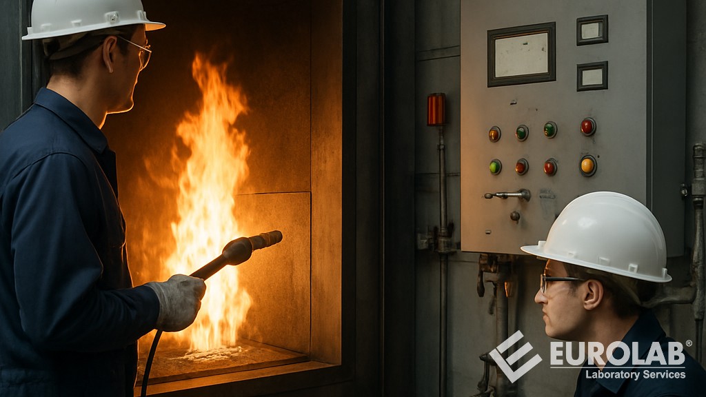 ISO 15029-1 Yangına Dayanıklı Akışkanların Püskürtme Tutuşma Özelliklerinin Belirlenmesi - Bölüm 1: Püskürtme Alev Kalıcılığı - İçi Boş Koni Nozul Yöntemi