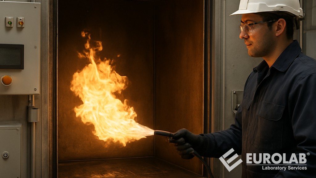 ISO 15029-2 Yangına Dayanıklı Akışkanların Püskürtme Tutuşma Özelliklerinin Belirlenmesi - Bölüm 2: Püskürtme Testi - Stabilize Edilmiş Alev Isı Salınım Yöntemi