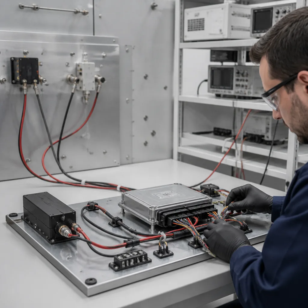 ISO 7637-2 Karayolu Taşıtları - Bölüm 2 Sadece Besleme Hatları Boyunca Elektriksel Geçici İletim
