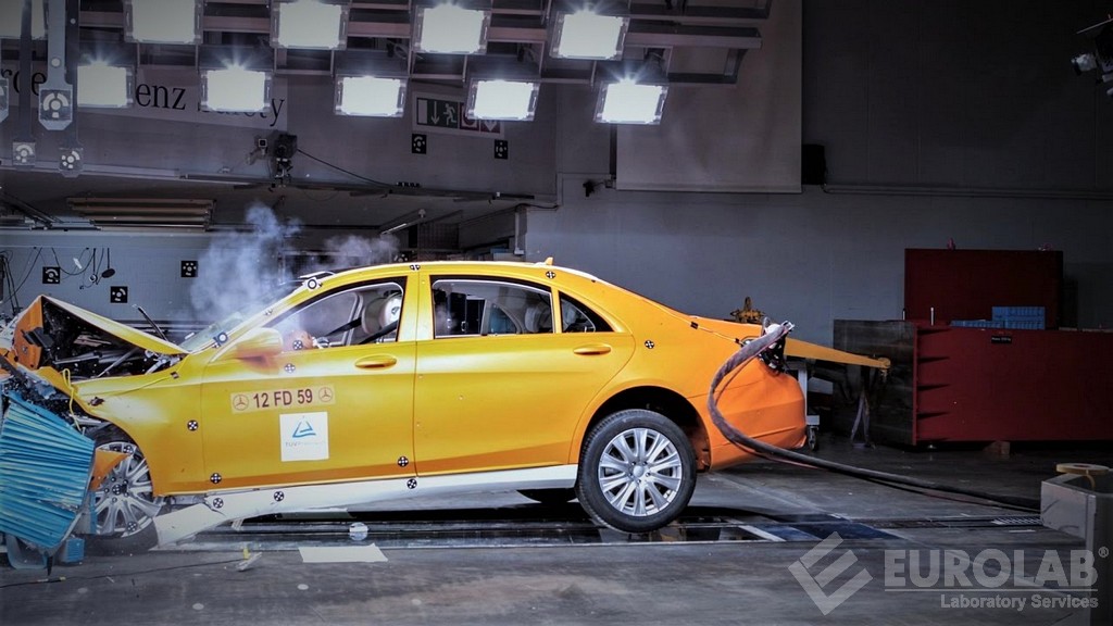 Crash tests dans la reconstruction des accidents