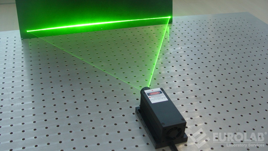 Test de sécurité laser