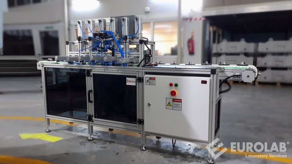 Prova di tenuta dell'aria sotto pressione negativa