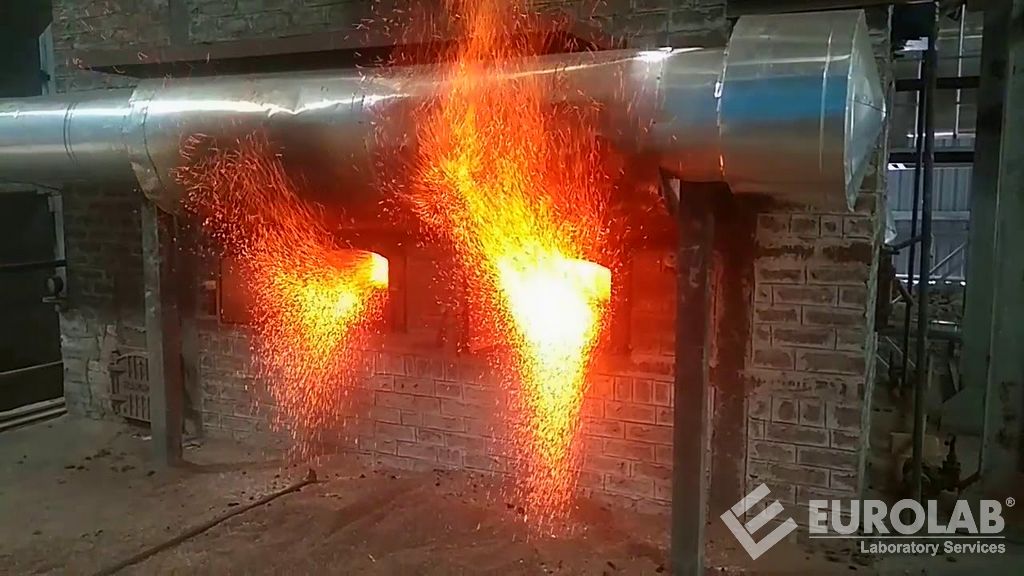 NF P 92-504 Yangına Karşı Güvenlik - Yapı Malzemeleri - Yangına Tepki Testleri - Alev Dayanıklılık Testi ve Alevin Yayılma Hızı