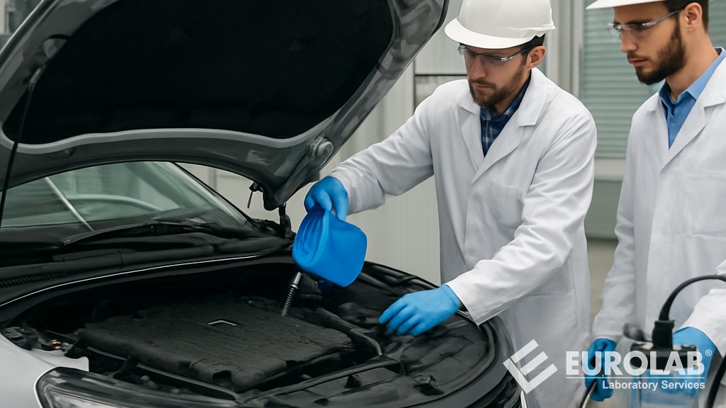 PSA D47 5099 Motor Kaputu Altındaki Ses Yalıtım Malzemeleri Sıvılara Karşı Direnç (Kataplazm Yöntemi)