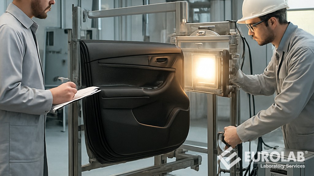 Q/SQR T1-7-2013 Otomobillerin İç Aksamlarındaki Döşemeler için Ksenon Ark Lambası Sürekli Işınlama Testi