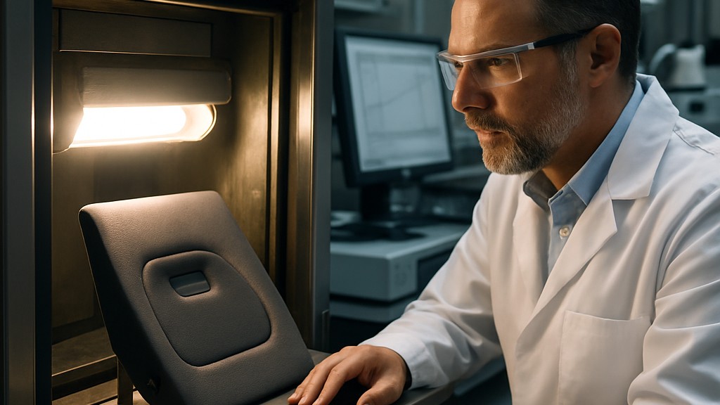 SAE J2412 Kontrollü Işınım Ksenon Ark Aparatı Kullanılarak Otomotiv İç Döşeme Bileşenlerinin Hızlandırılmış Pozlandırılması