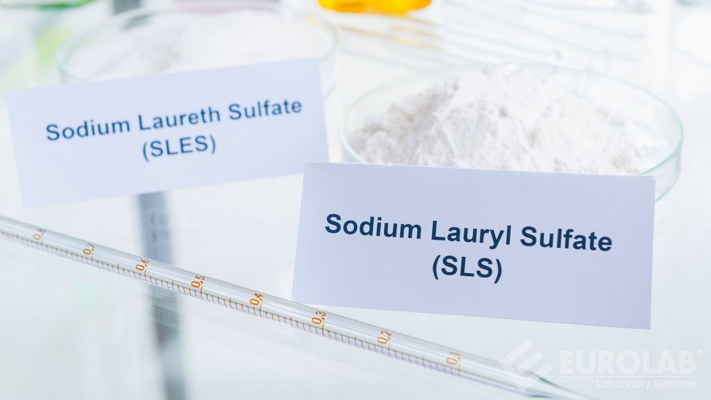 Détermination du SLS (Sodium Lauryl Sulfate) / SLES (Sodium Lauryl Ether Sulfate)