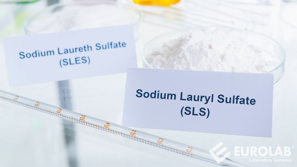 Bezplatný test na laurethsulfát sodný (SLS) a lauretsulfát sodný (SLES)