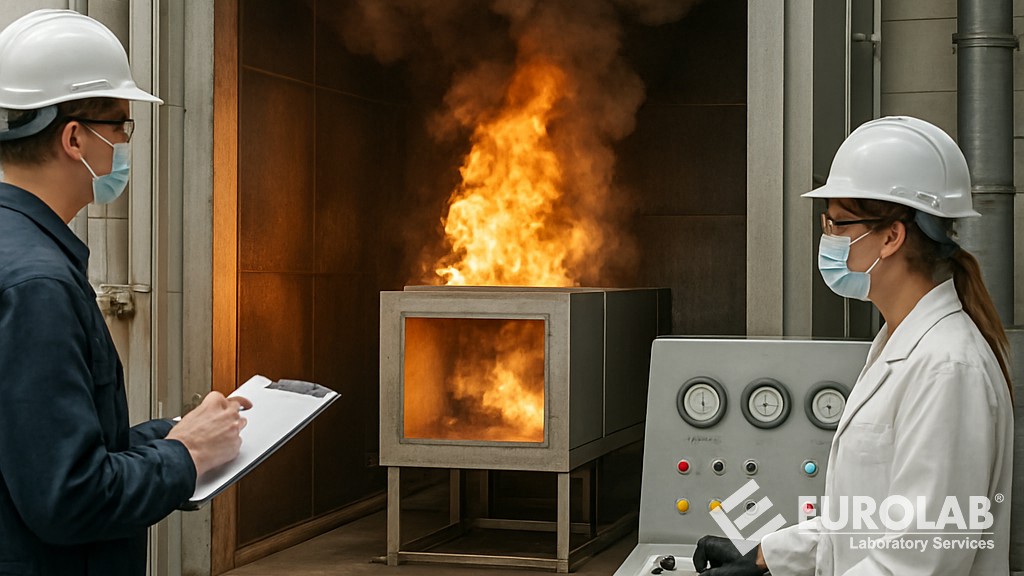 UL 2043 Hava İşleme Alanlarına Monte Edilen Ayrık Ürünler ve Aksesuarları için Isı ve Görünür Duman Salınımına Yönelik Yangın Testi