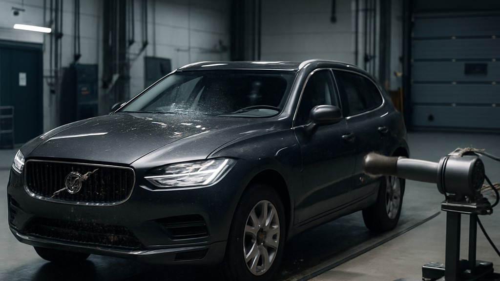 Volvo STD 1024,7132 Test Yöntemi - Taş Çarpmasına Karşı Dayanıklılık