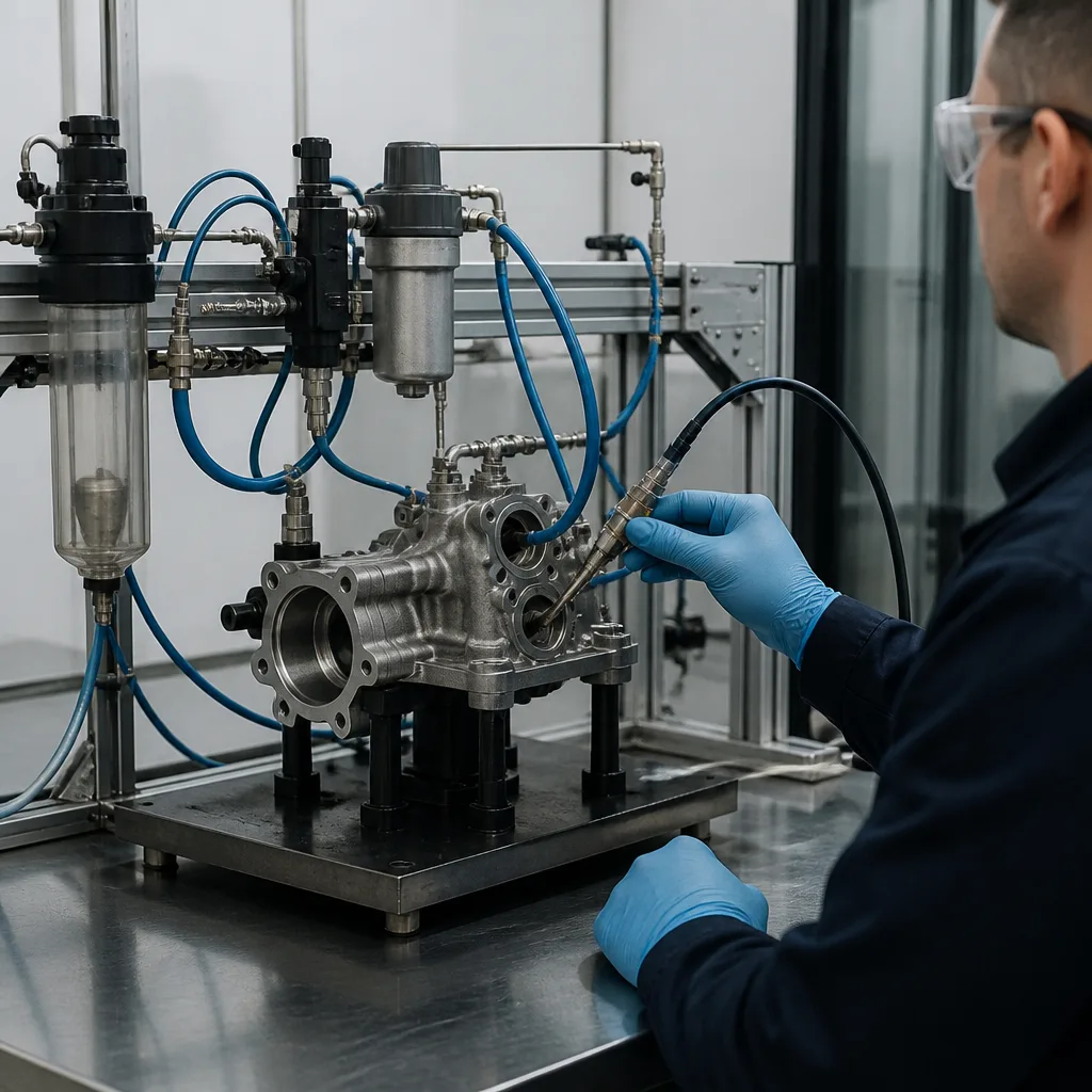 VW 01135 Emme Havası, Şarj Havası ve Vakum Basıncı İleten Alanlar için Temizlik Gereksinimleri